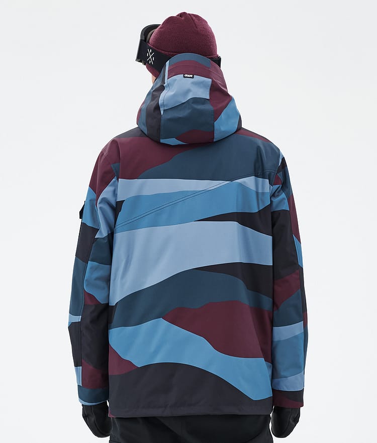 Dope Adept Snowboard Jacket Men Whitish Renewed