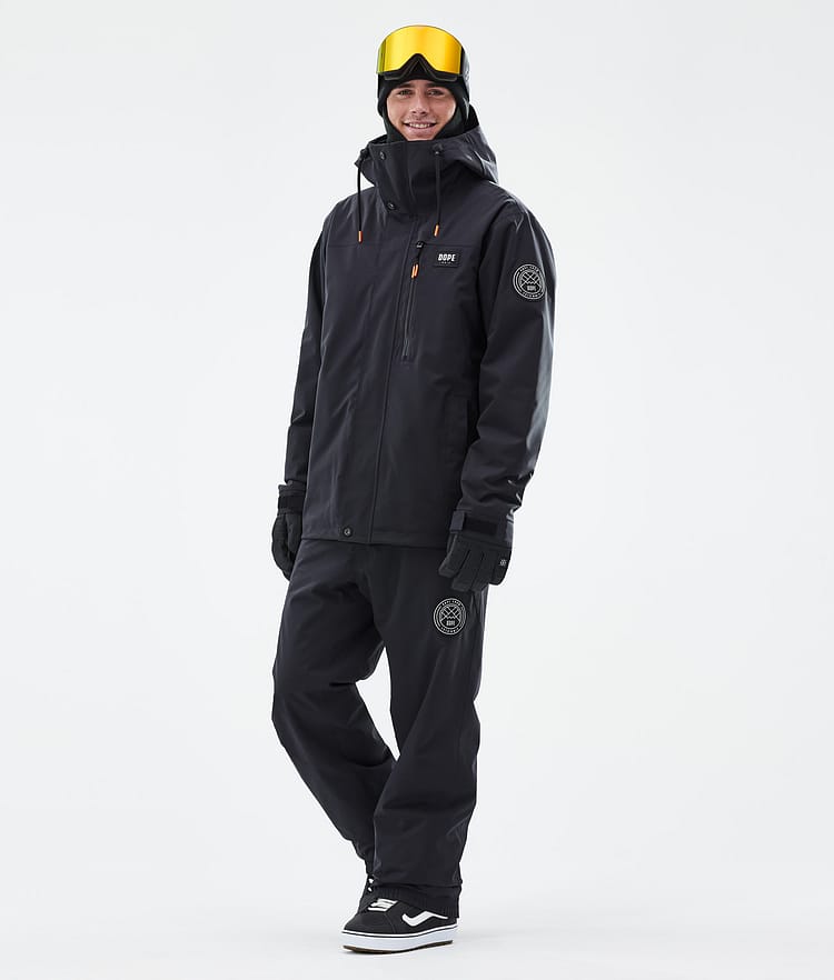Dope Blizzard Full Zip Snowboard Jacket Men Olive Green Renewed