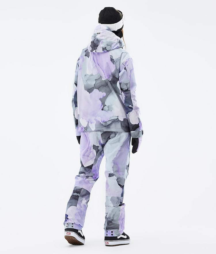Dope Blizzard W Full Zip Snowboard Jacket Women Faded Green Renewed