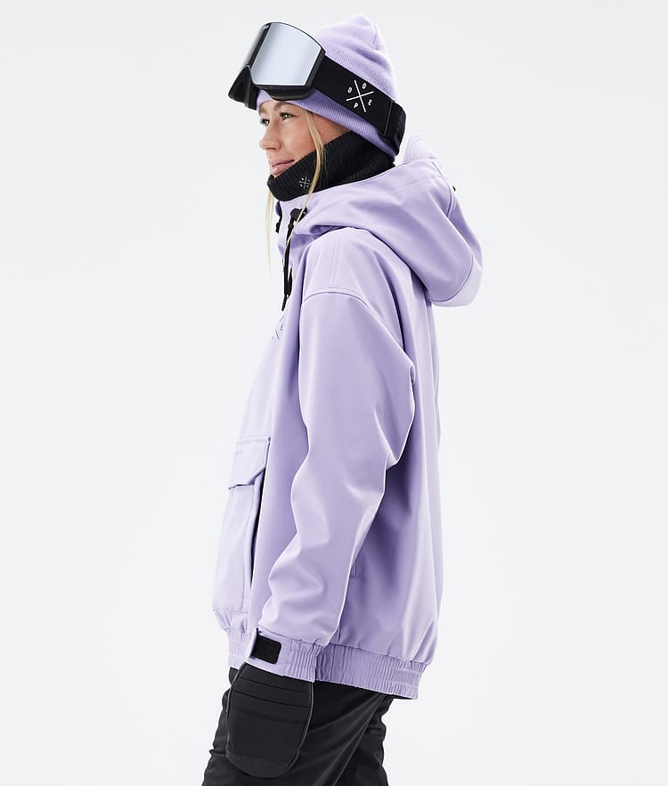 Dope Cyclone W Snowboard Jacket Women Light Grey