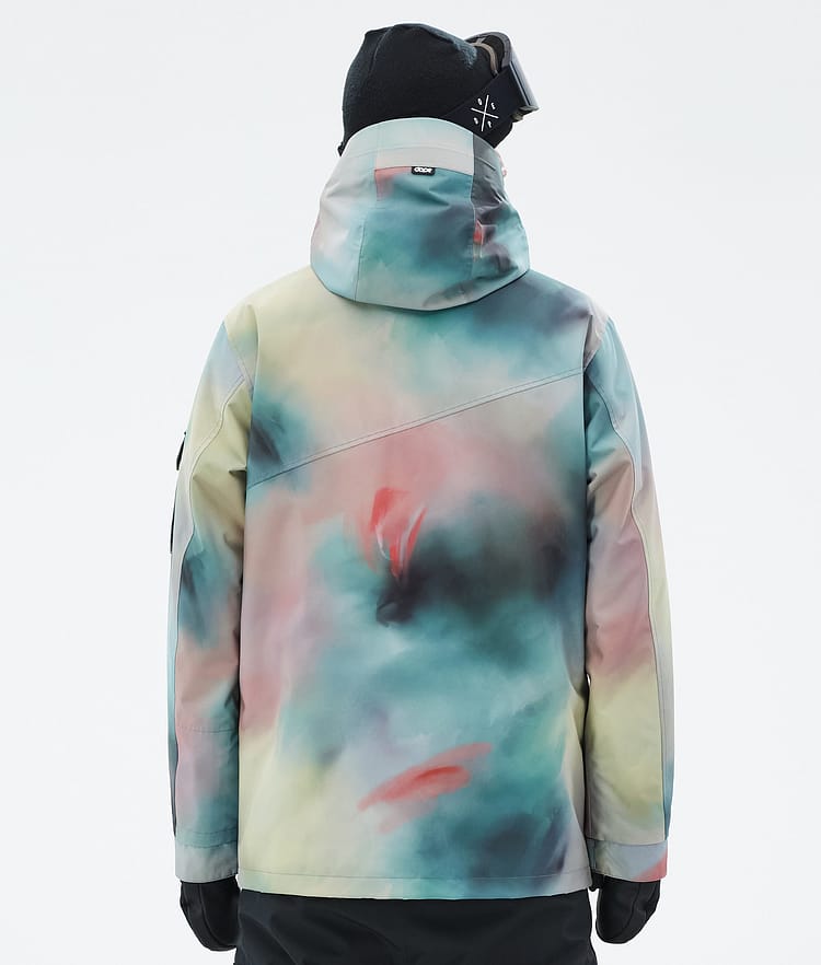 Dope Adept Snowboard Jacket Men Metal Blue Camo