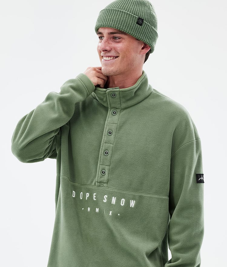 Dope Comfy Fleece Sweater Men Sand/Black