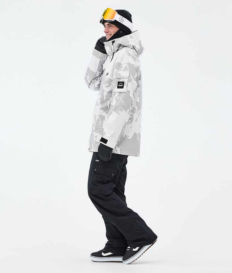 Dope Adept Snowboard Jacket Men Metal Blue Camo