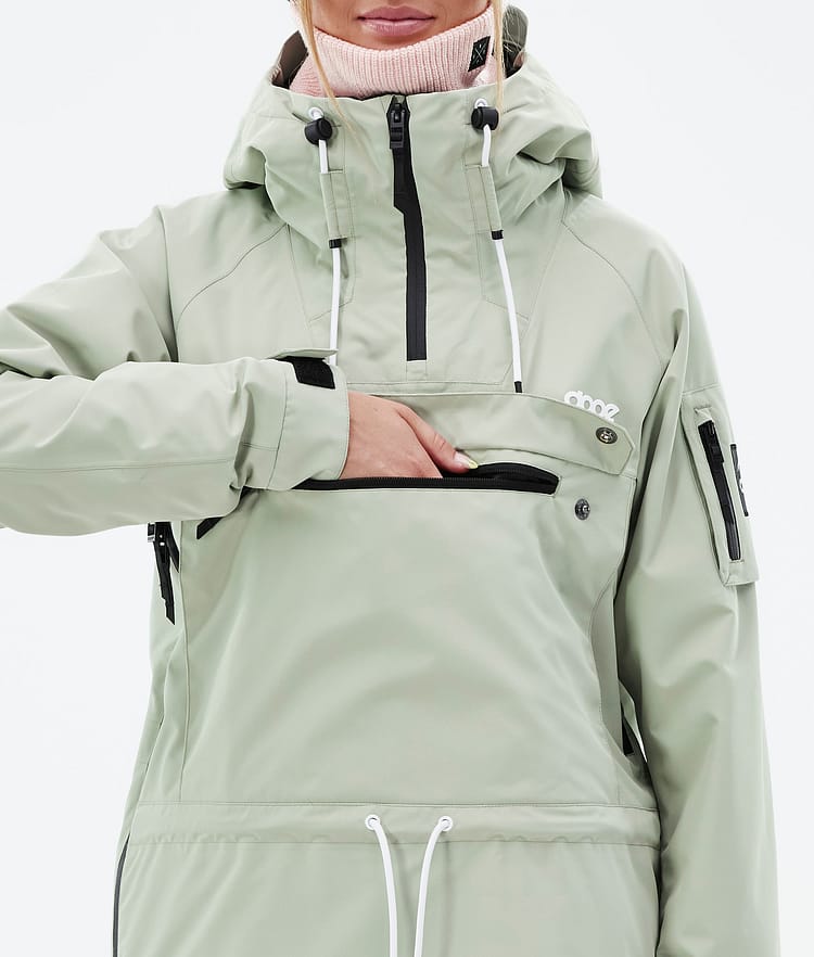 Dope Annok W Snowboard Jacket Women Soft Green Renewed