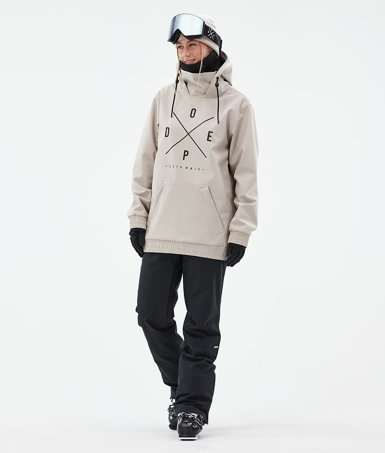 Dope Yeti W Ski Jacket Women 2X-Up Light Blue