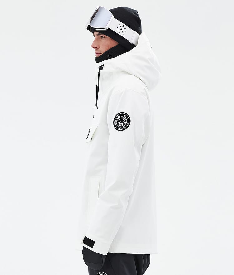 Dope Blizzard Snowboard Jacket Men Whitish Renewed