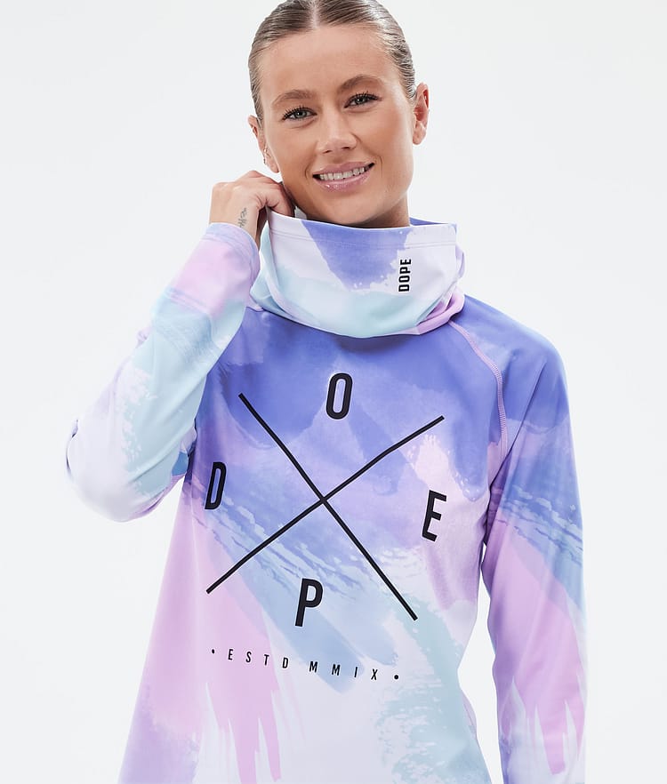 Dope Snuggle W Base Layer Top Women 2X-Up Metal Blue