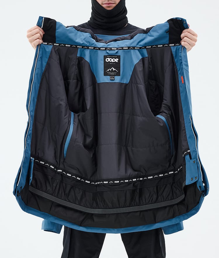 Dope Adept Snowboard Jacket Men Whitish Renewed