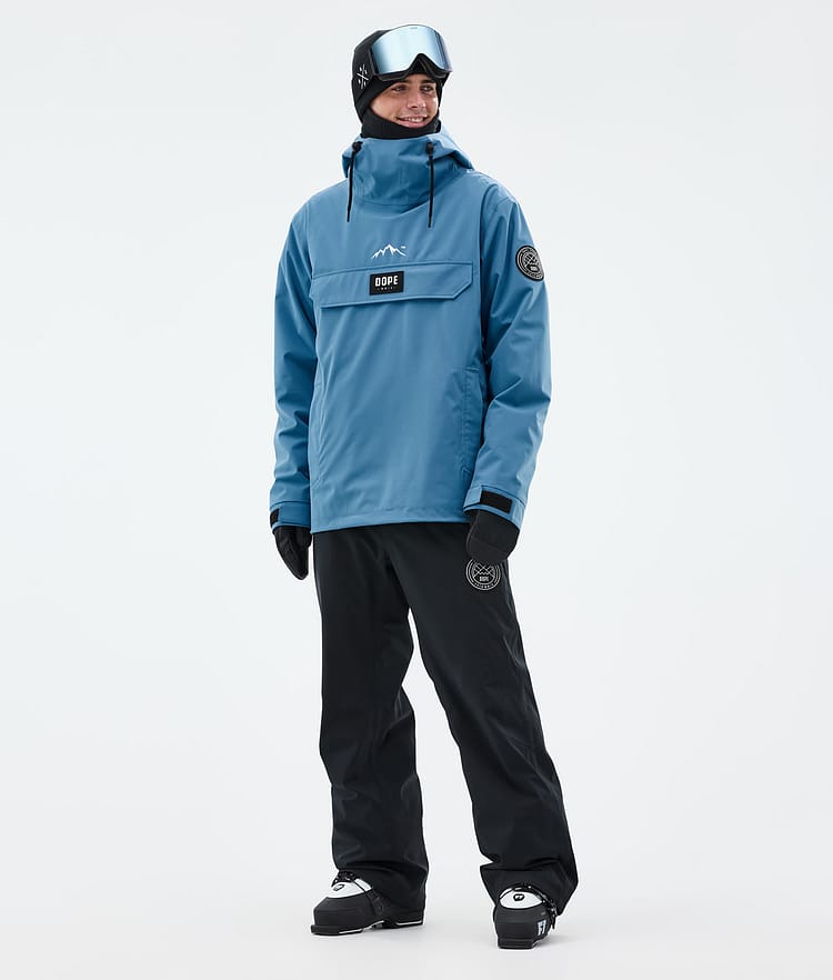 Dope Blizzard Ski Jacket Men Metal Blue