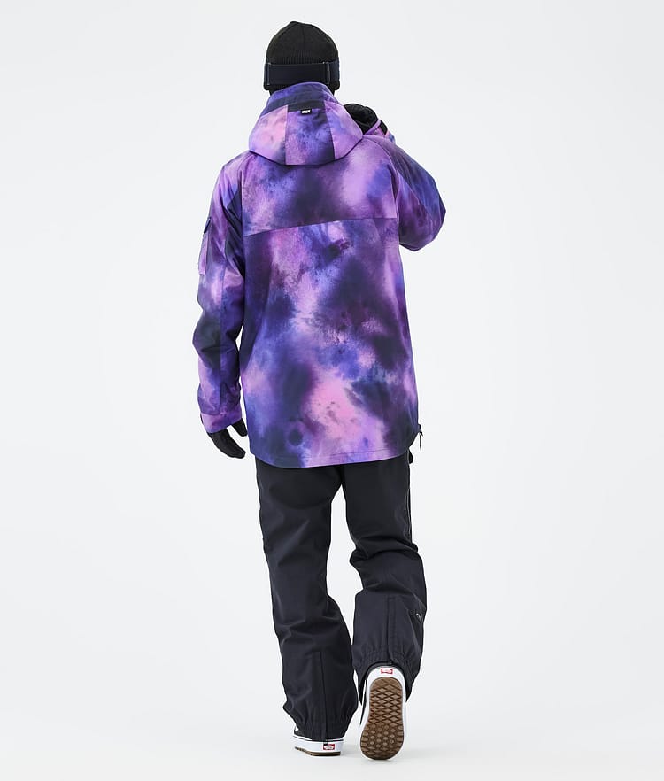 Dope Akin Snowboard Jacket Men Metal Blue Renewed