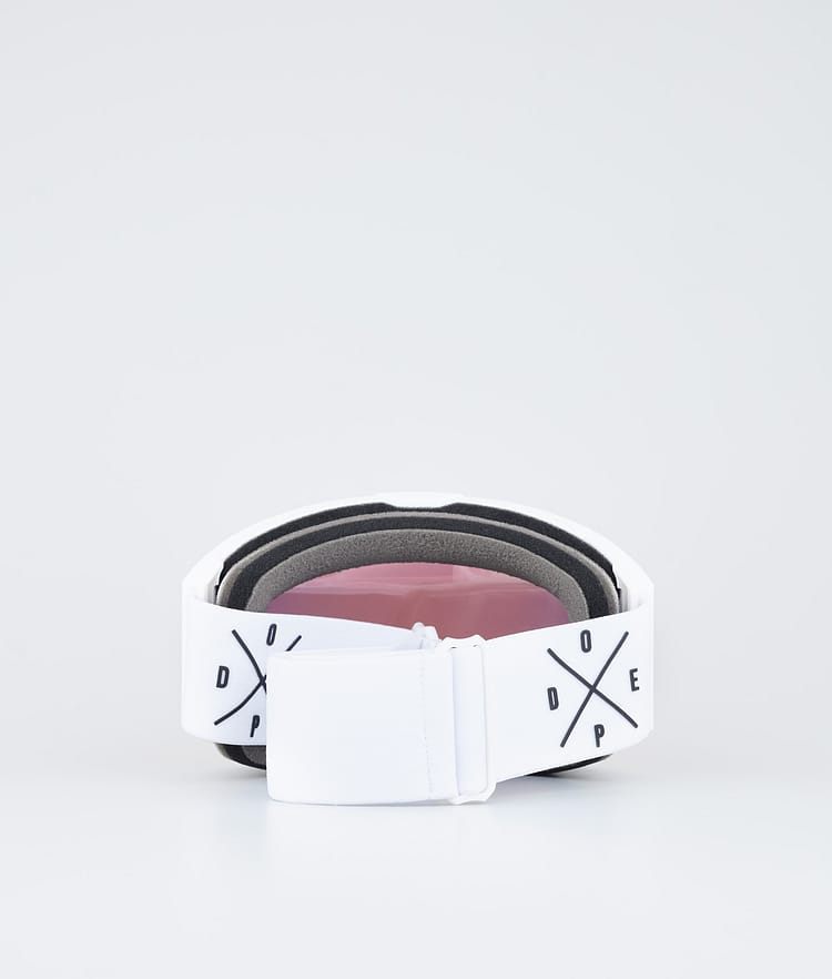 Dope Sight Ski Goggles Black/Pink Mirror