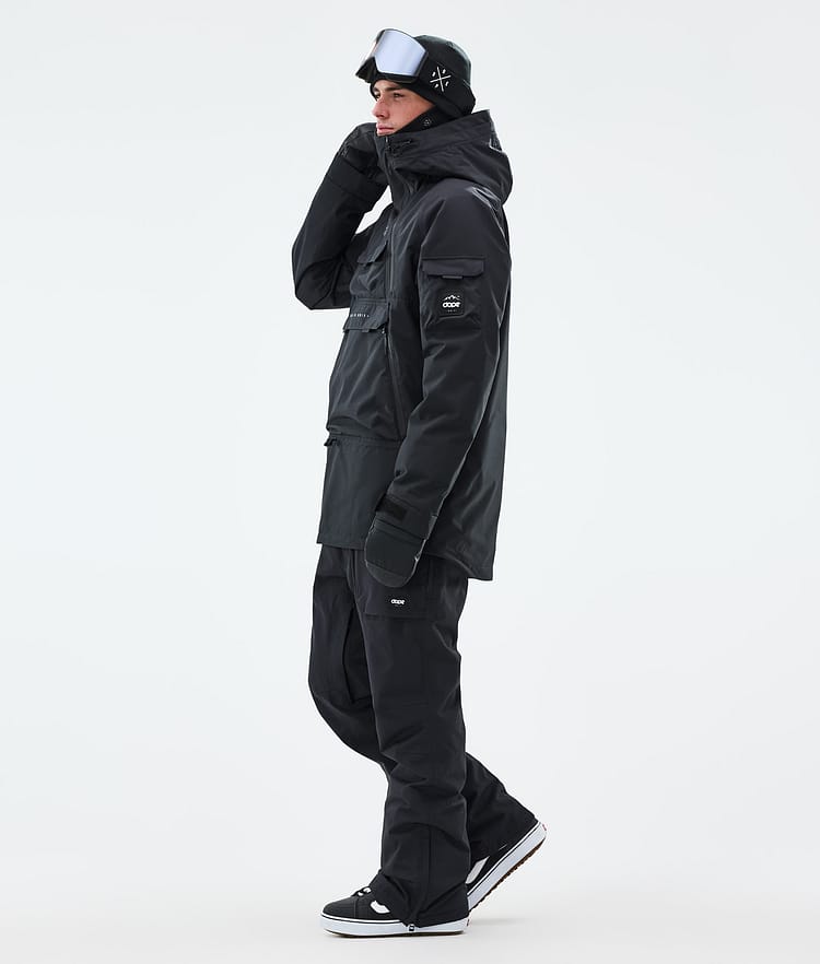 Dope Akin Snowboard Jacket Men Metal Blue