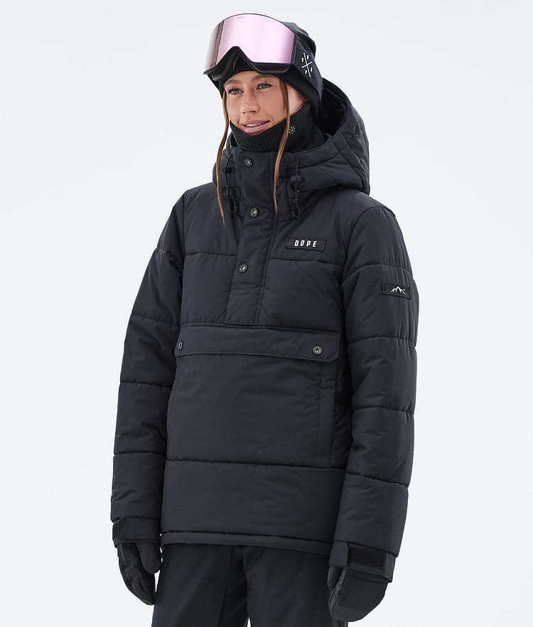 Dope Puffer W Ski Jacket Women Faded Green