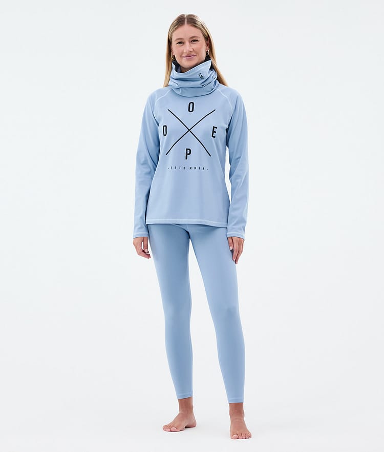 Dope Snuggle W Base Layer Top Women 2X-Up Metal Blue