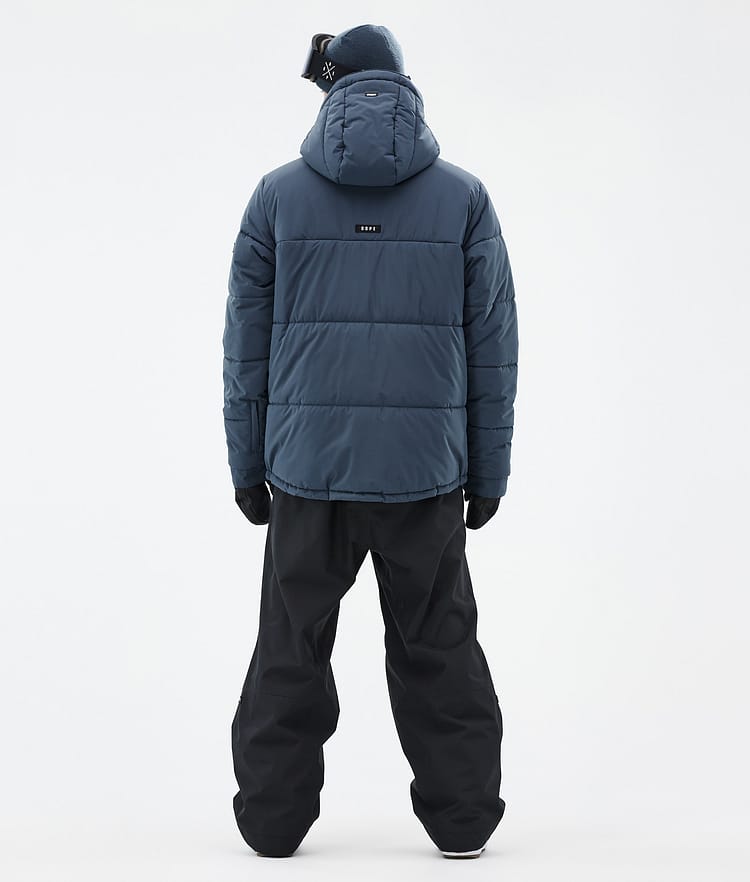 Dope Puffer Full Zip Snowboard Jacket Men Sand