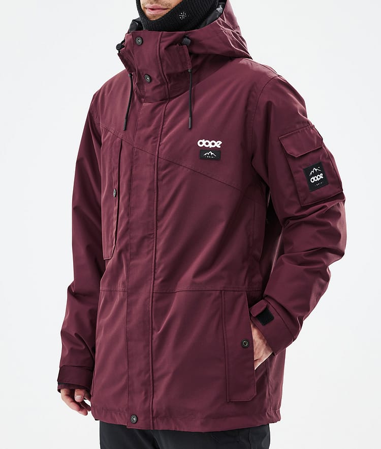 Dope Adept Snowboard Jacket Men Metal Blue Camo