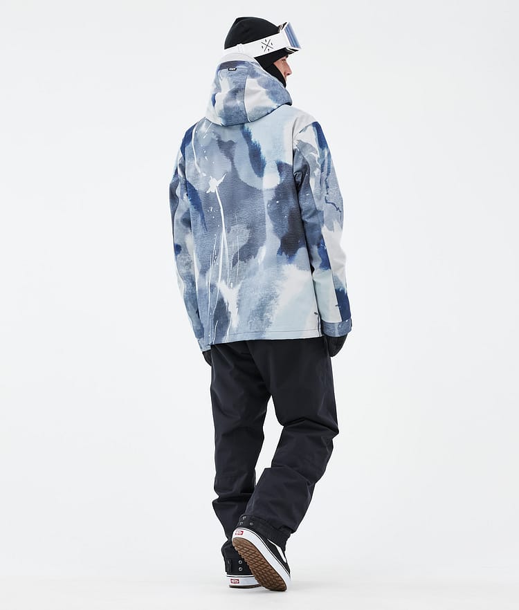 Dope Blizzard Snowboard Jacket Men Whitish Renewed