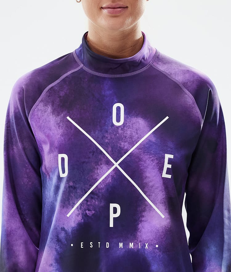 Dope Snuggle W Base Layer Top Women 2X-Up Metal Blue