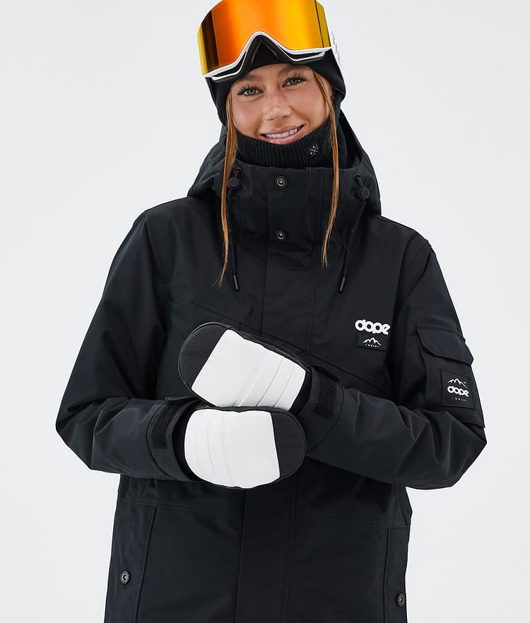 Dope Ace Snow Mittens Yellow