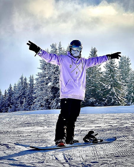 Dope Yeti Snowboard Jacket Men Summit Metal Blue