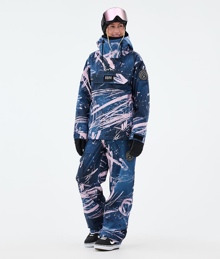 Dope Blizzard W Snowboard Jacket Women Punk Blue