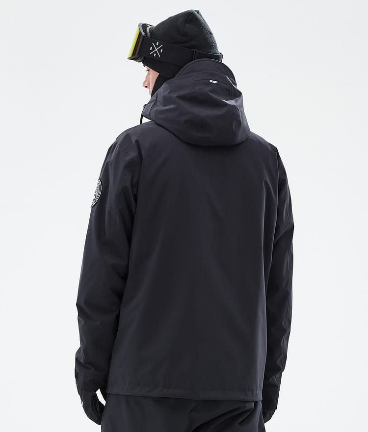 Dope Blizzard Full Zip Ski Jacket Men Black