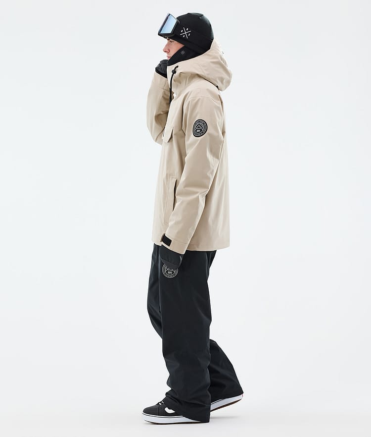 Dope Blizzard Snowboard Jacket Men Olive Green Renewed