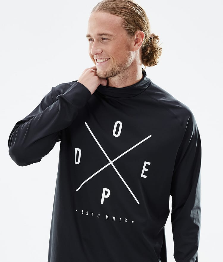 Dope Snuggle 22 Base Layer Top Men 2X-Up Black
