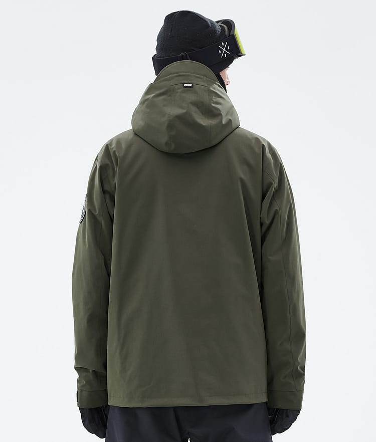 Dope Blizzard Full Zip Ski Jacket Men Black