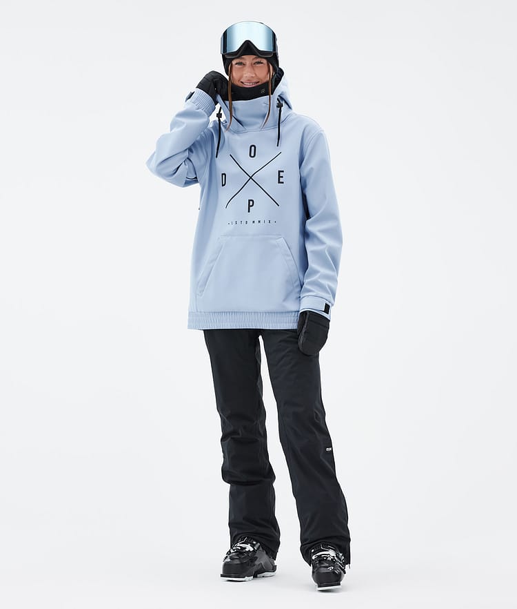 Dope Yeti W Ski Jacket Women 2X-Up Light Blue