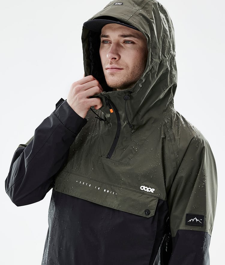 Dope Hiker Light Outdoor Jacket Men Olive Green/Black