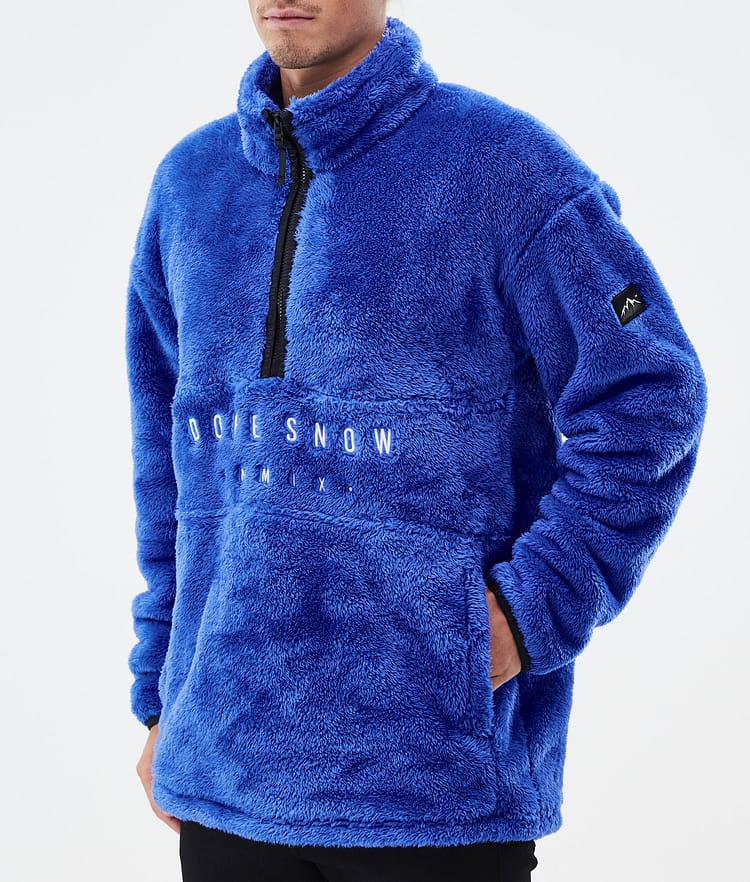 Dope Pile Fleece Sweater Men Moss Green