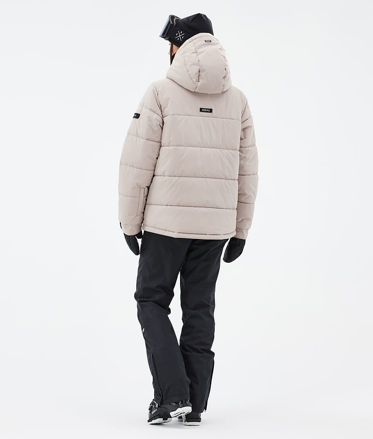 Dope Puffer W Full Zip Ski Jacket Women Light Blue