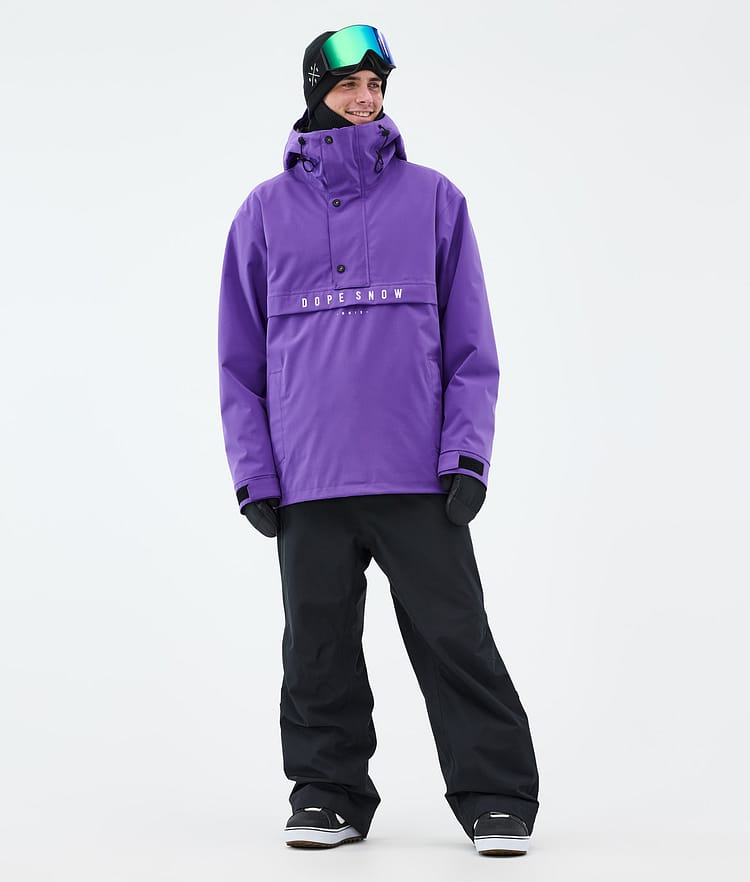 Dope Legacy Snowboard Jacket Men Vivid Purple Renewed