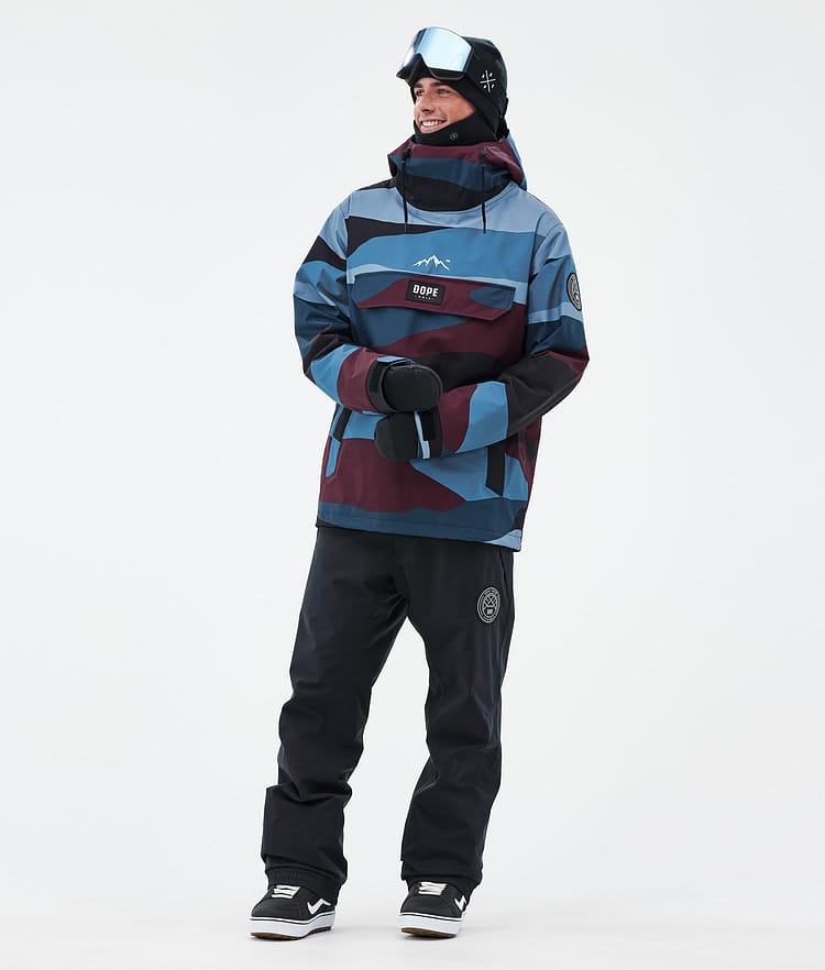 Dope Blizzard Snowboard Jacket Men Whitish
