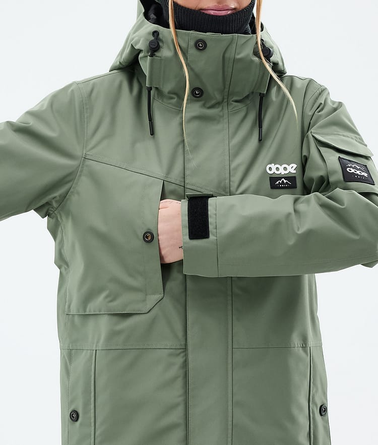 Dope Adept W Snowboard Jacket Women Soft Pink Renewed