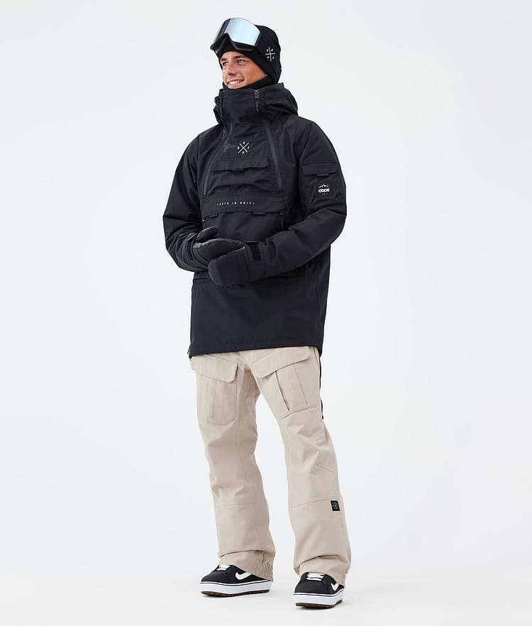Dope Antek Snowboard Pants Men Sand Renewed