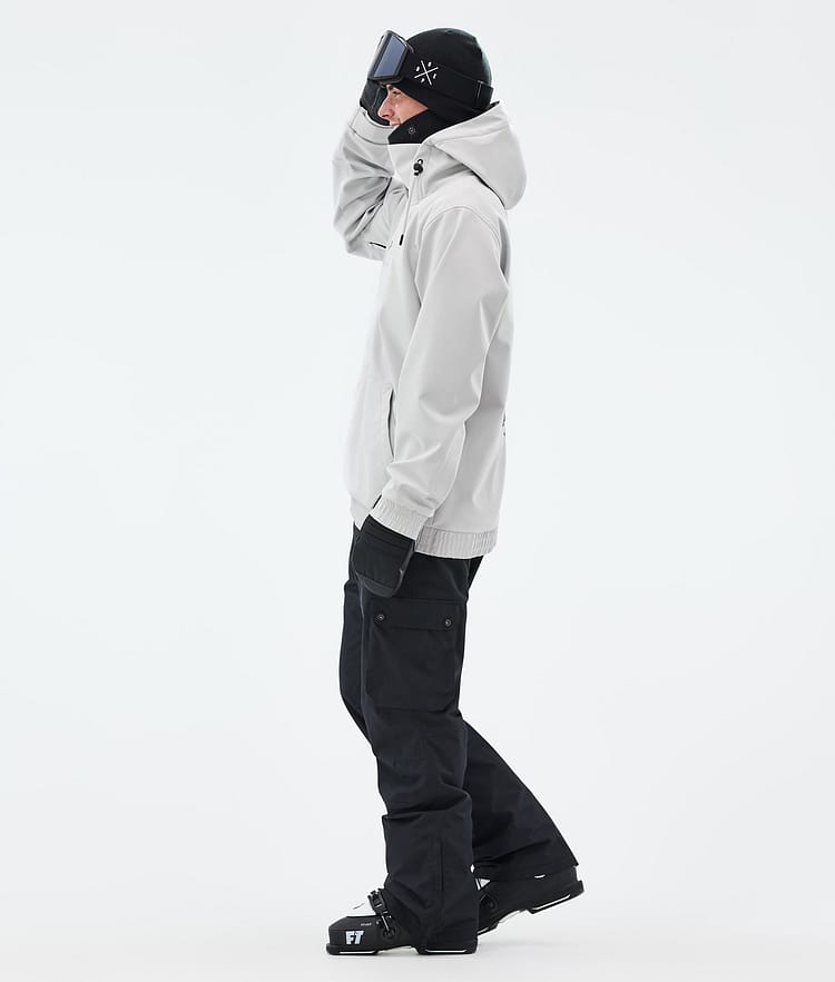 Dope Yeti Ski Jacket Men Aphex Light Grey