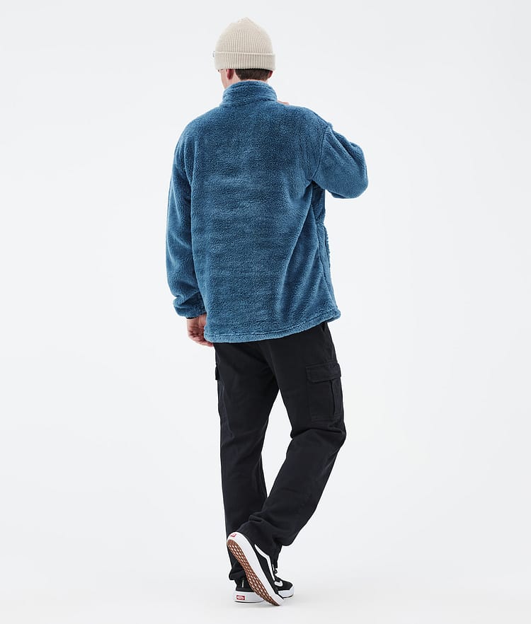 Dope Pile Fleece Sweater Men Moss Green
