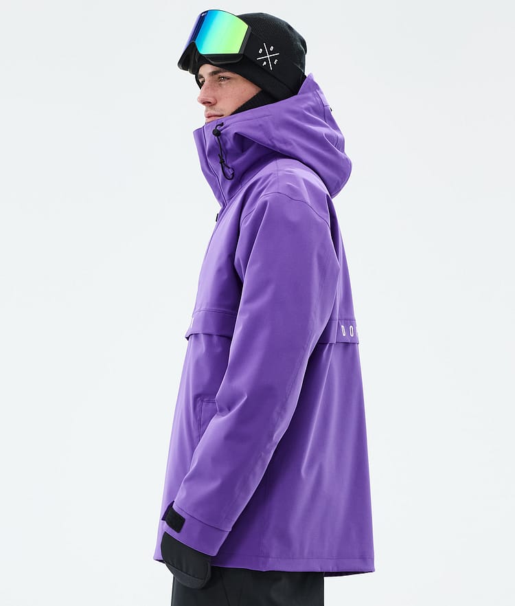 Dope Legacy Snowboard Jacket Men Vivid Purple Renewed
