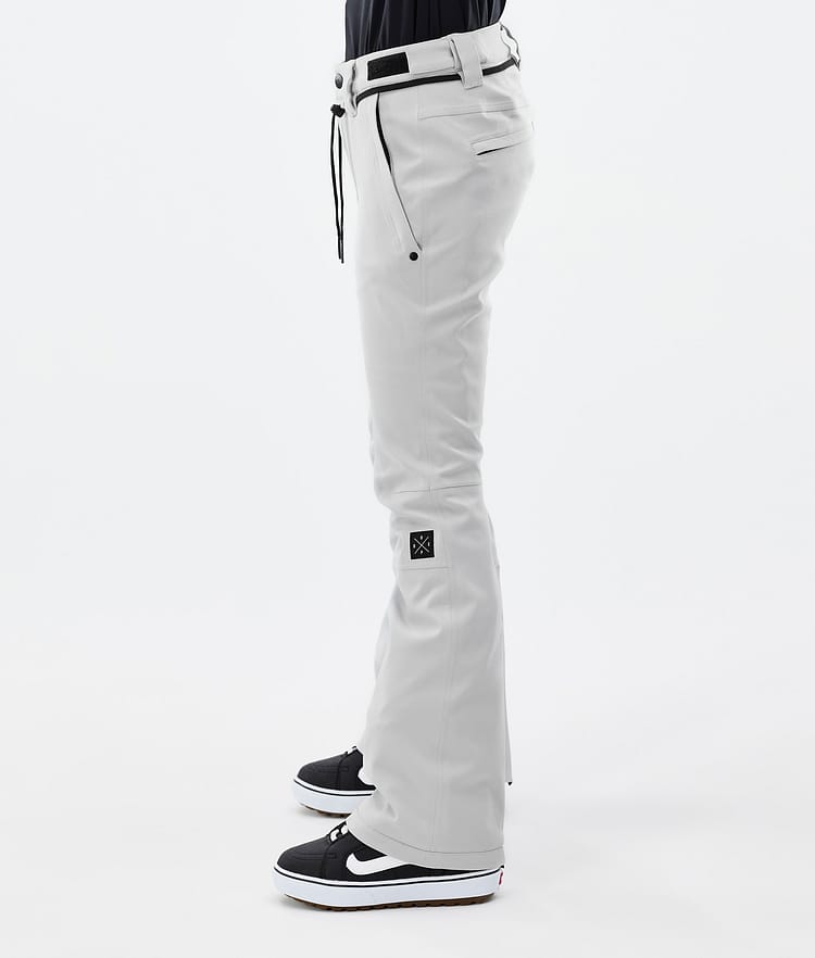Dope Tigress W Snowboard Pants Women Light Grey Renewed