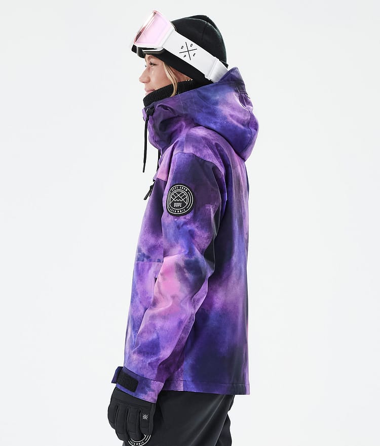 Dope Blizzard W Full Zip Snowboard Jacket Women Faded Green
