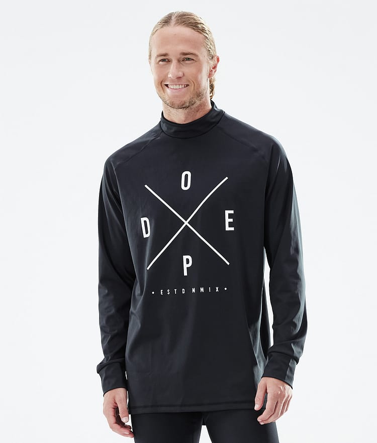 Dope Snuggle 22 Base Layer Top Men 2X-Up Black