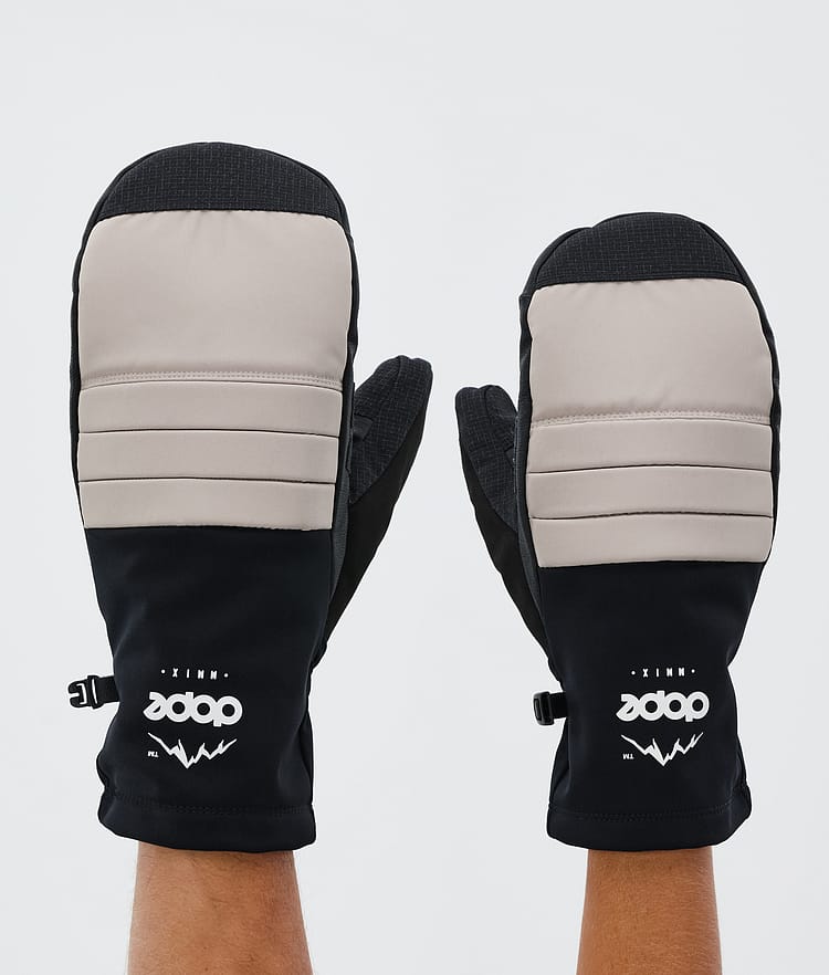 Dope Ace Snow Mittens Yellow