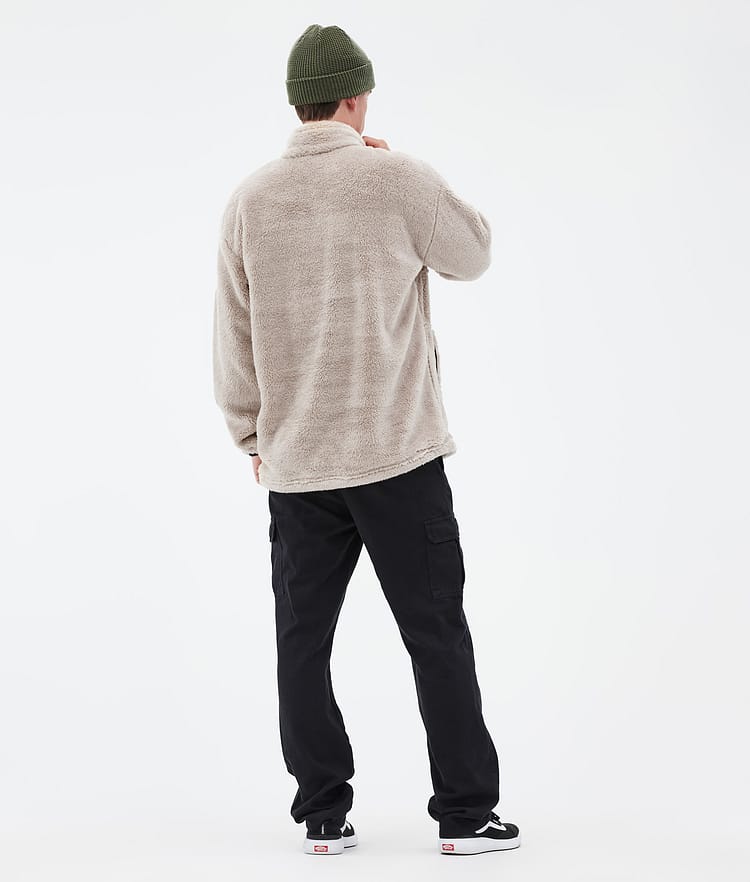 Dope Pile Fleece Sweater Men Moss Green