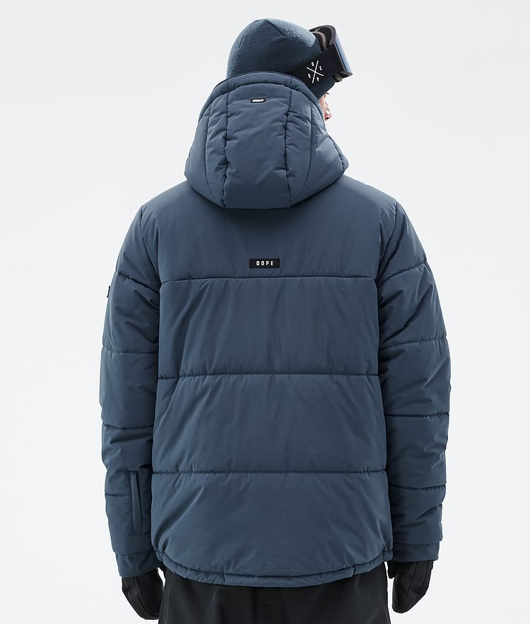 Dope Puffer Full Zip Snowboard Jacket Men Sand
