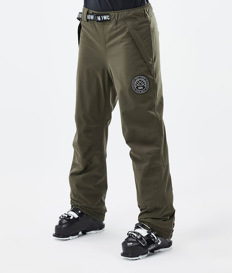 Dope Blizzard W Ski Pants Women Faded Green