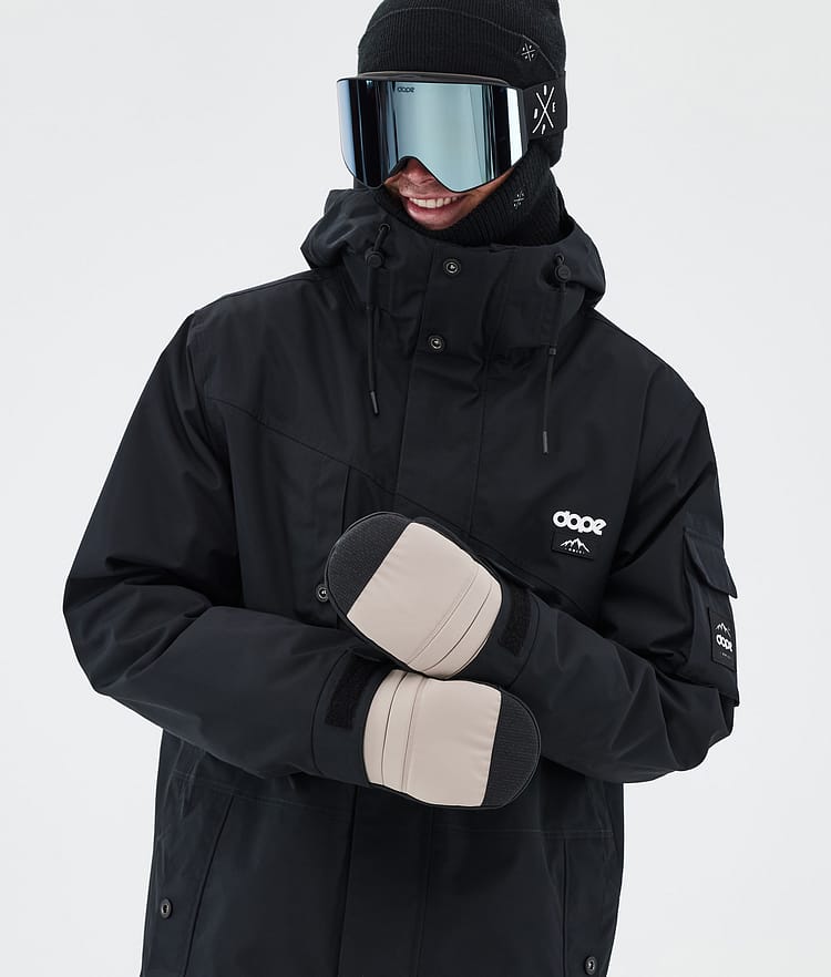 Dope Ace Snow Mittens Yellow