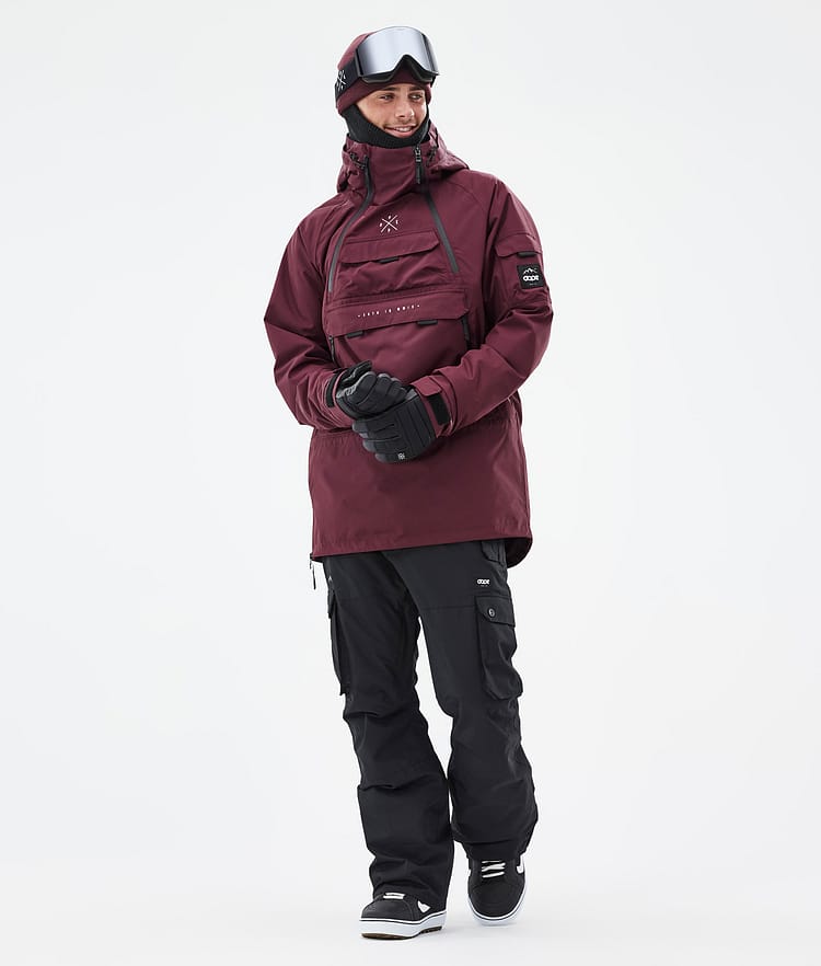 Dope Akin Snowboard Jacket Men Metal Blue