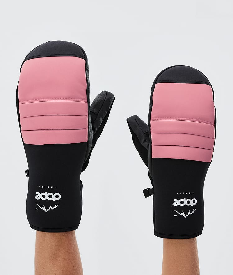 Dope Ace 22 Snow Mittens Pink